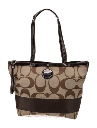 Coach Canvas Shoulder Bag