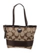 Coach Canvas Shoulder Bag