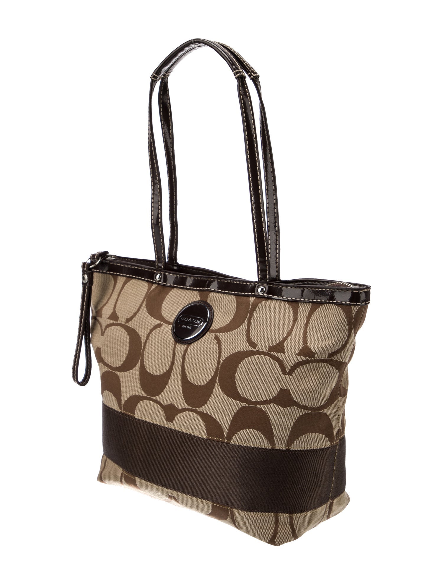 Coach Canvas Shoulder Bag