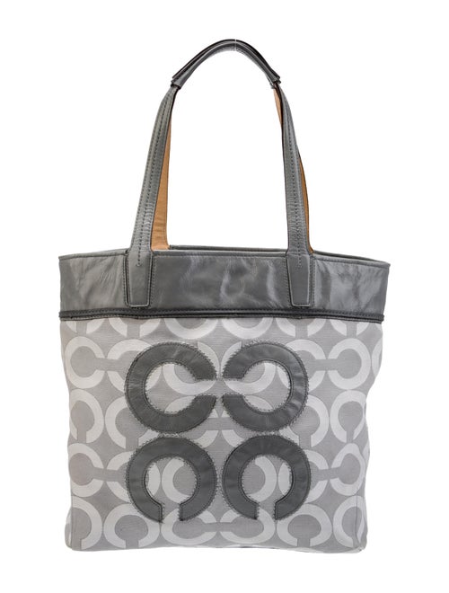 Coach Canvas Top Handle Bag