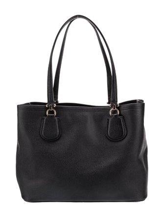 Coach Leather Top Handle Bag