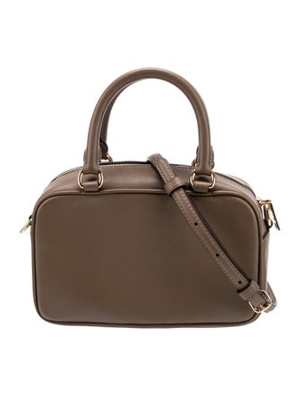 Coach Leather Top Handle Bag