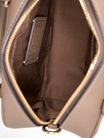 Coach Leather Top Handle Bag