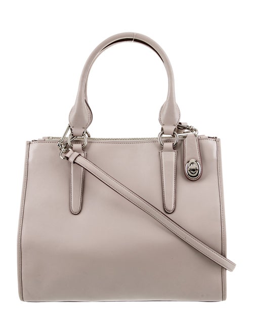 Coach Leather Top Handle Bag