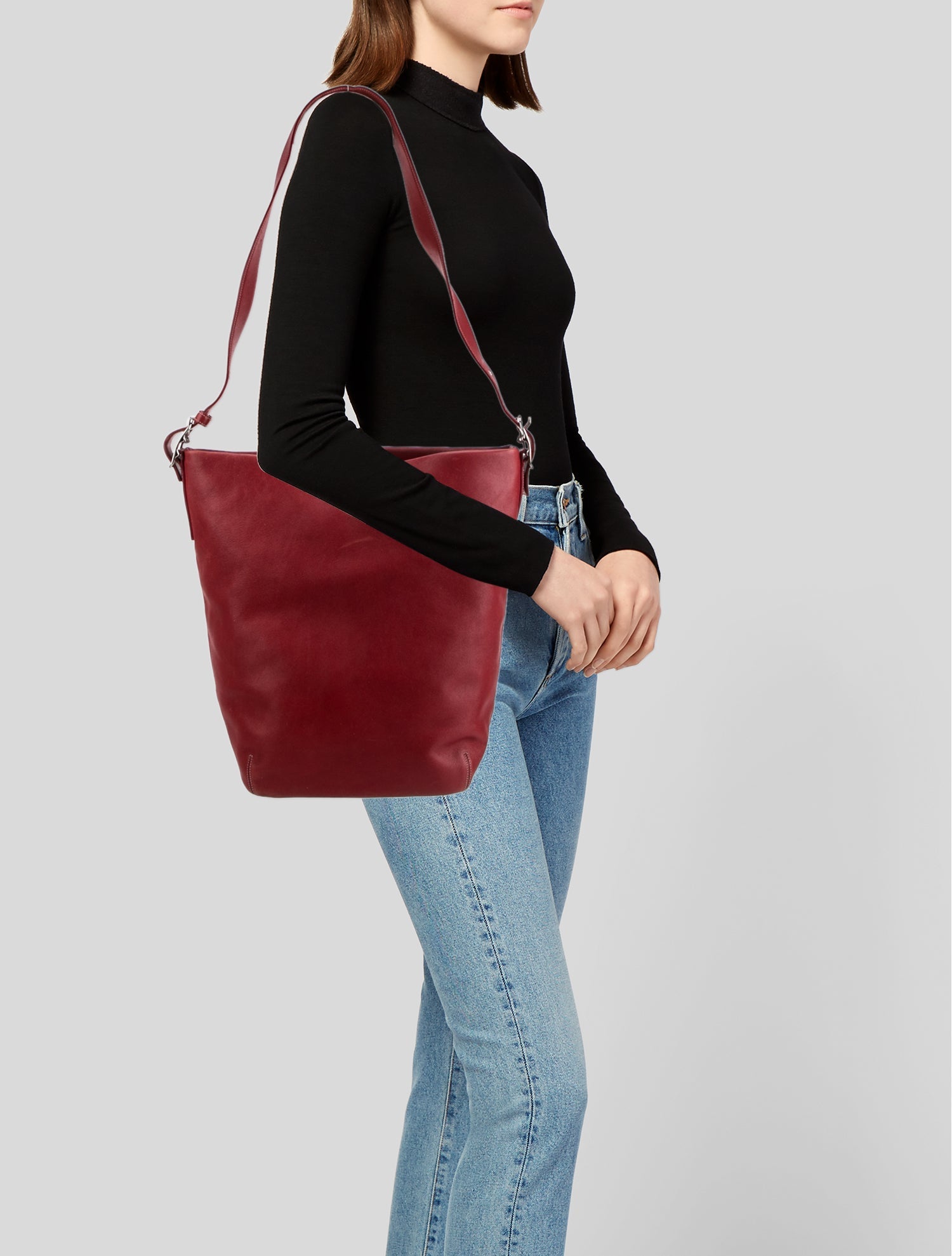 Coach Leather Messenger Bag