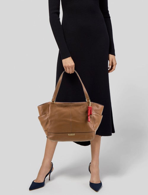 Coach Leather Shoulder Bag