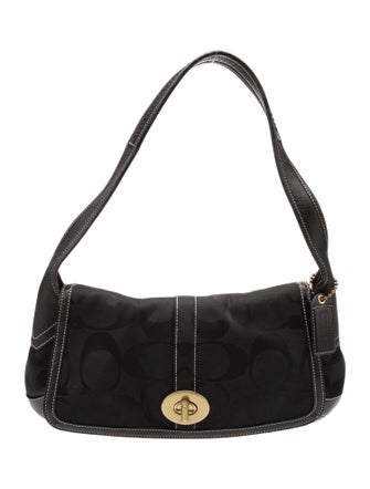 Coach Canvas Shoulder Bag