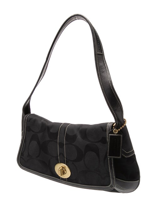 Coach Canvas Shoulder Bag