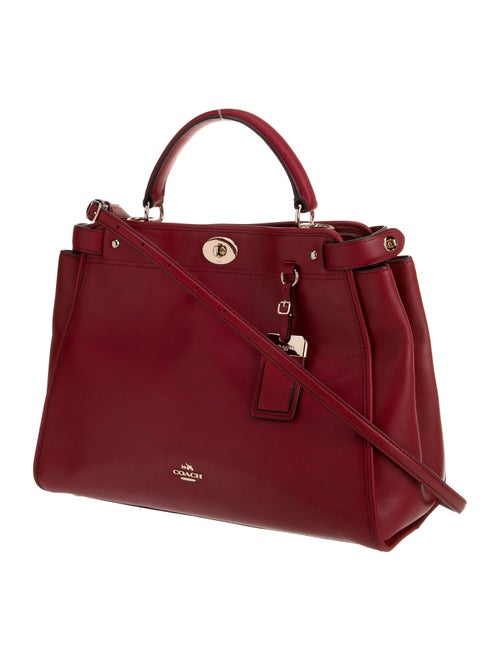 Coach Leather Prada Galleria Double Zip