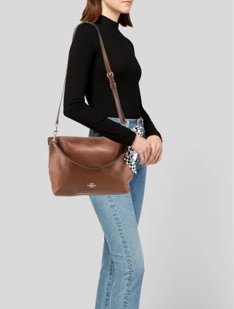 Coach Leather Shoulder Bag