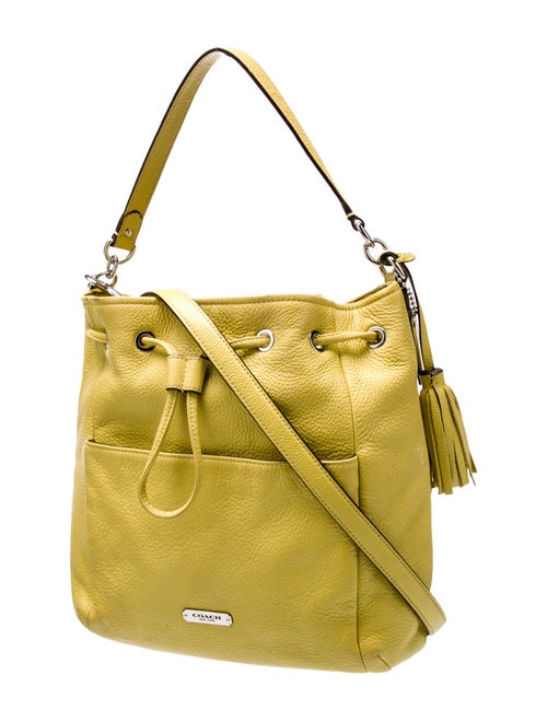 Coach Leather Bucket Bag