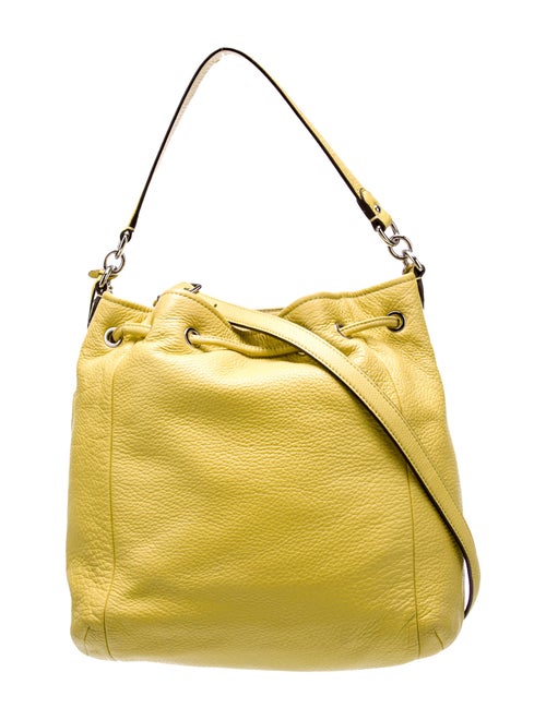 Coach Leather Bucket Bag