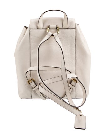 Coach Leather Backpack