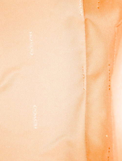 Coach Leather Backpack