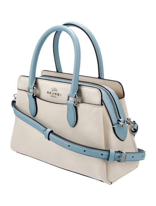 Coach Leather Top Handle Bag