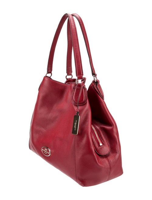 Coach Leather Top Handle Bag