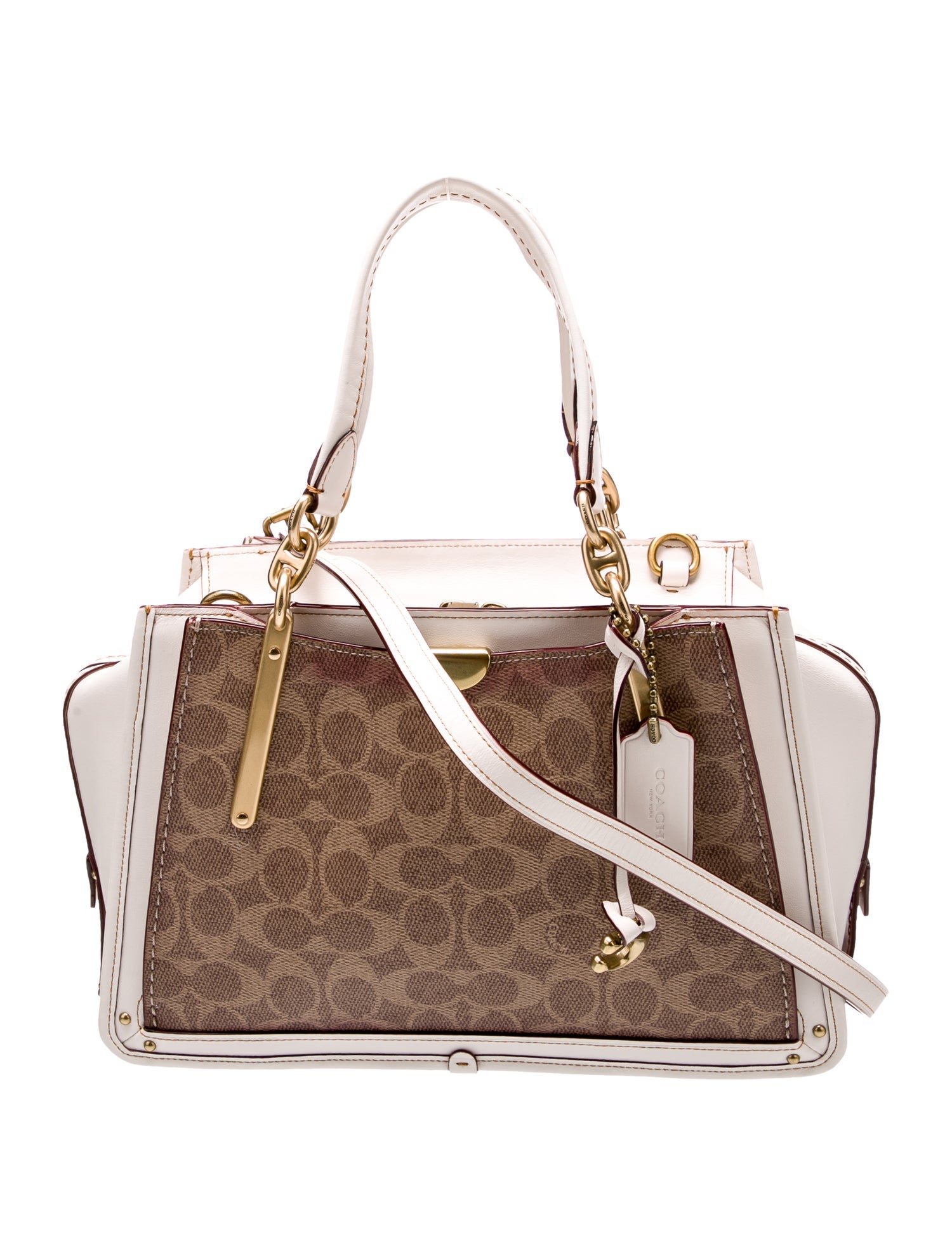 Coach Leather Shoulder Bag