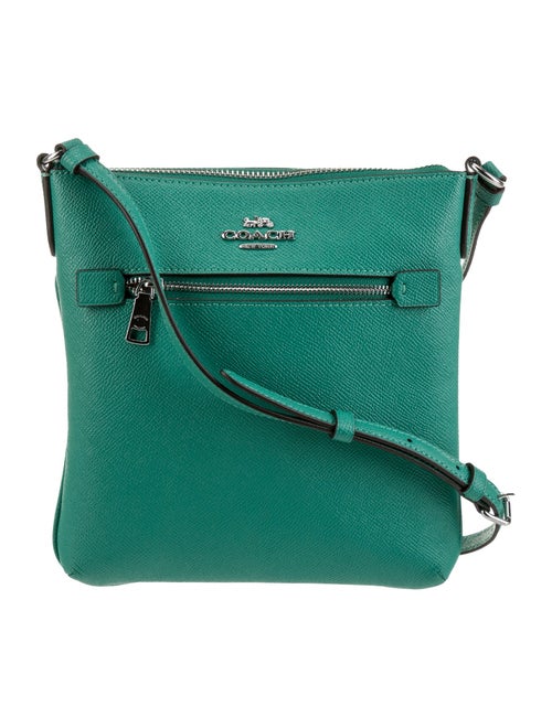 Coach Leather Messenger Bag