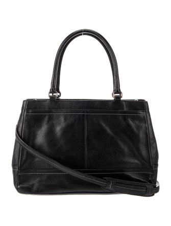 Coach Leather Top Handle Bag