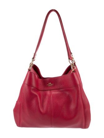 Coach Leather Top Handle Bag