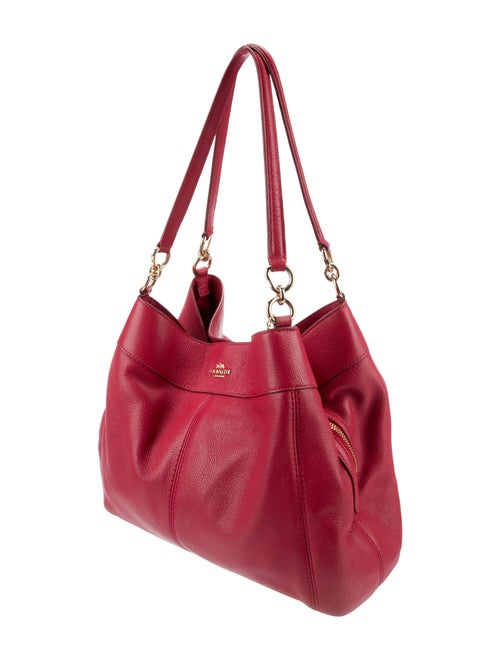 Coach Leather Top Handle Bag