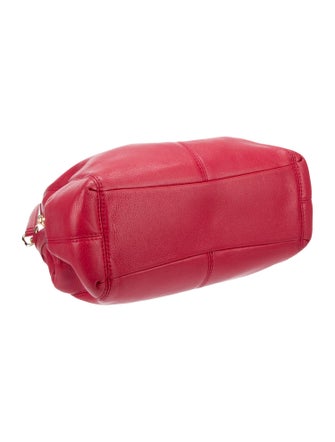 Coach Leather Top Handle Bag