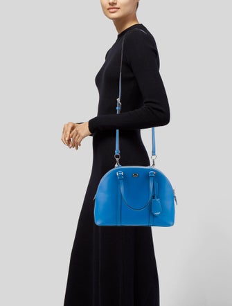 Coach Saffiano Leather Top Handle Bag