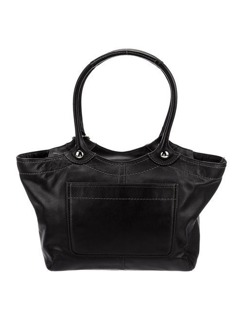 Coach Leather Top Handle Bag