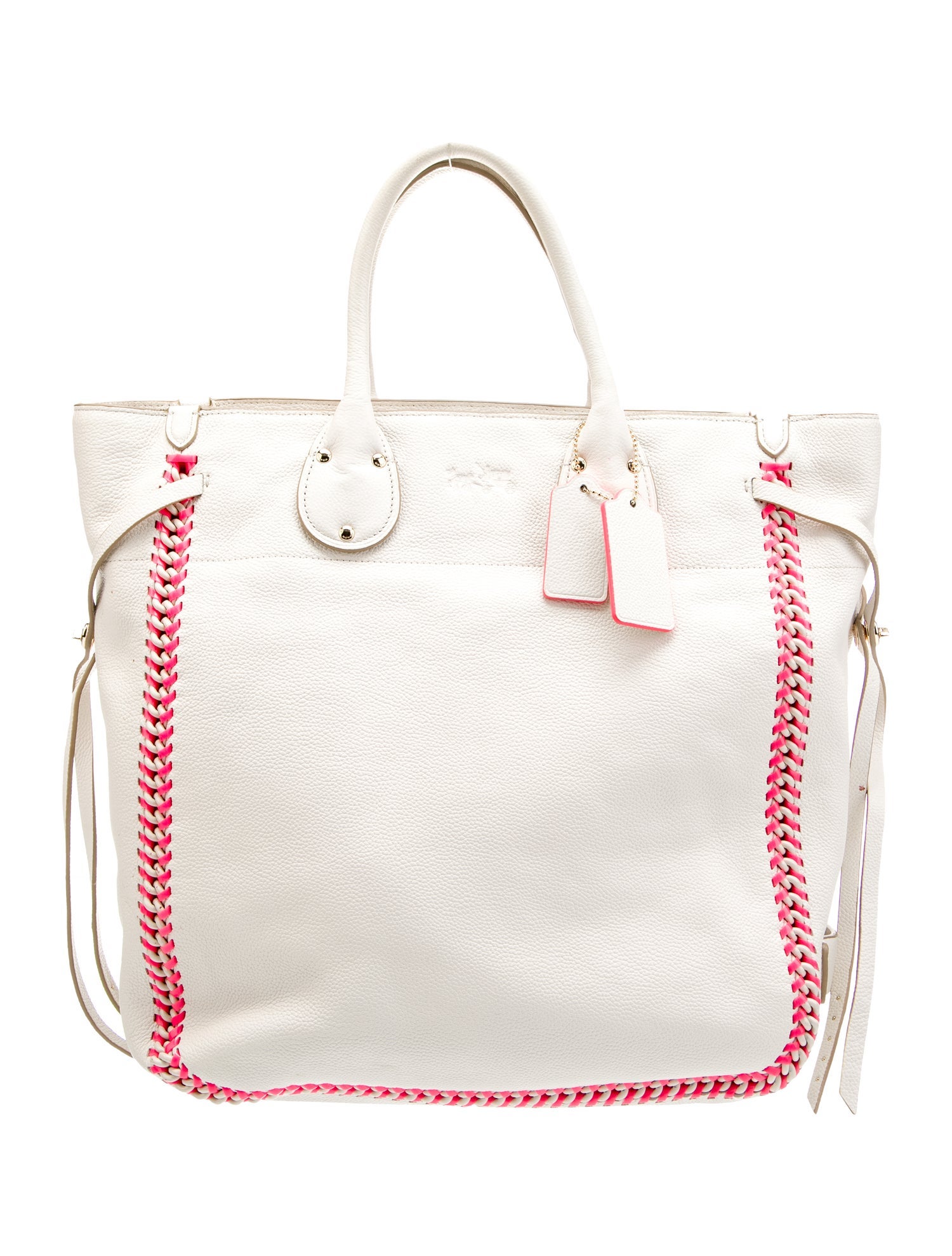 Coach Leather Top Handle Bag