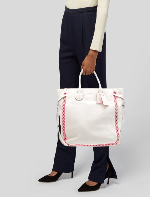 Coach Leather Top Handle Bag