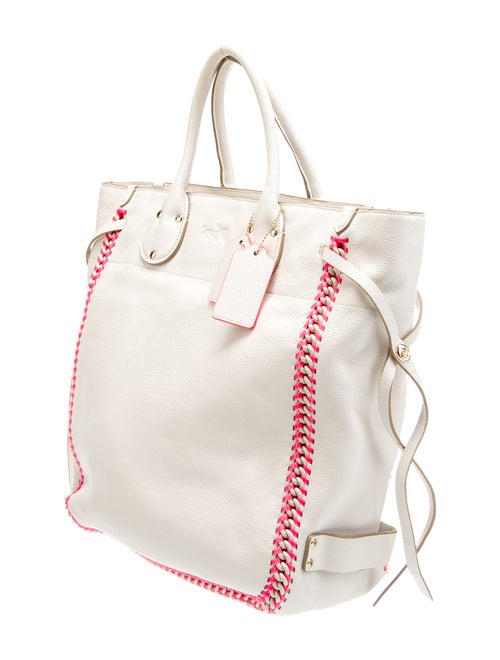 Coach Leather Top Handle Bag