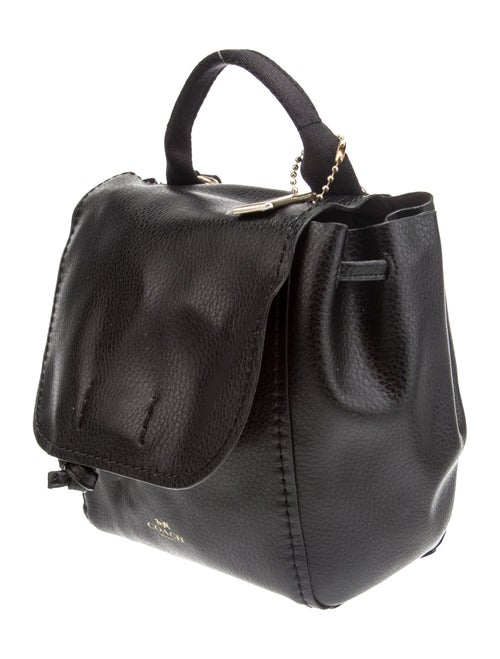 Coach Leather Backpack