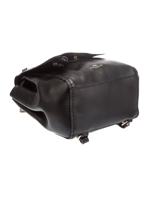Coach Leather Backpack