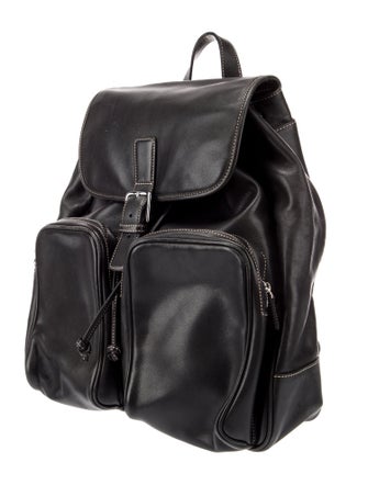Coach Leather Backpack