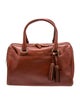 Coach Leather Top Handle Bag
