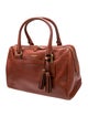 Coach Leather Top Handle Bag