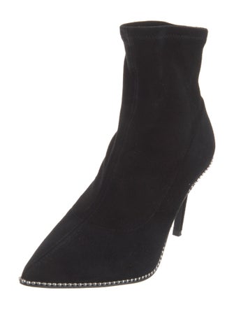 Coach Suede Sock Boots