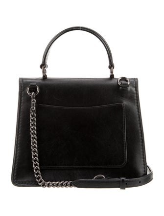 Coach Leather Top Handle Bag