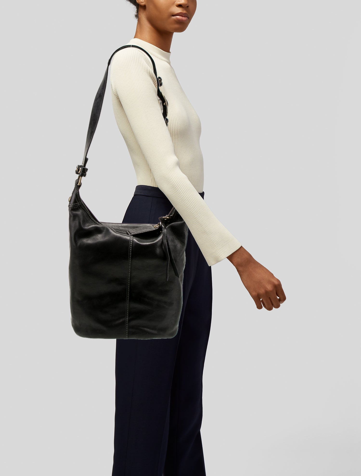 Coach Leather Shoulder Bag