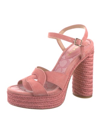Coach Suede Sandals