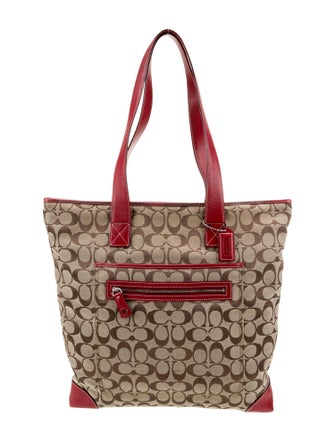 Coach Canvas Shoulder Bag