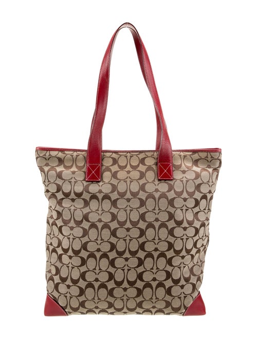 Coach Canvas Shoulder Bag