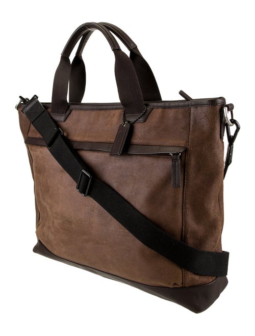 Coach Suede Messenger Bag