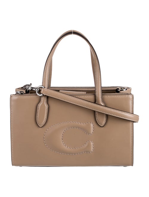 Coach Leather Top Handle Bag