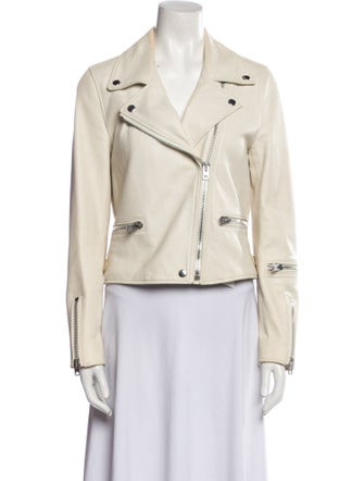 Coach Leather Biker Jacket