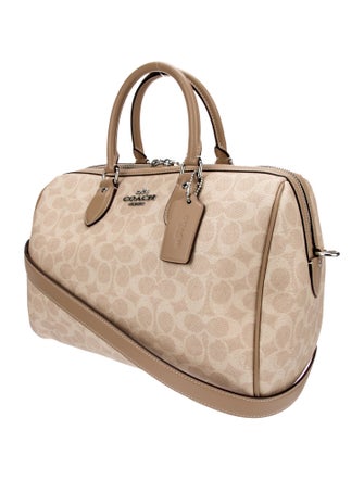 Coach Leather Top Handle Bag