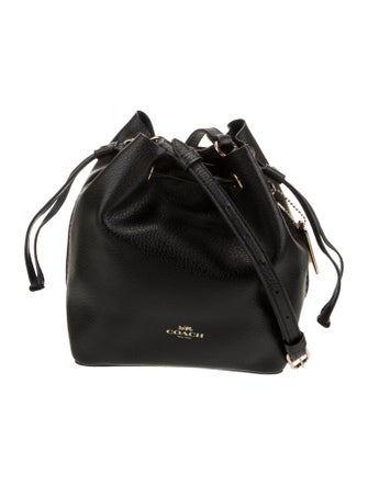 Coach Leather Bucket Bag