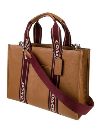 Coach Leather Top Handle Bag