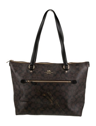 Coach Leather Messenger Bag