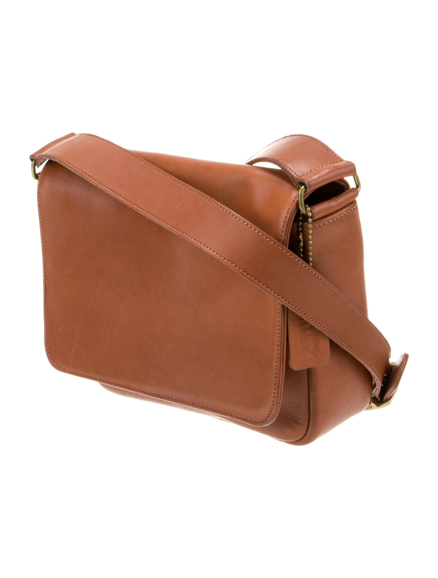 Coach Leather Messenger Bag